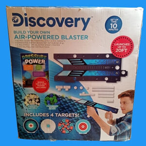 New in Box Air Blaster Toy-Kid Safe Pump Action Air Powered Blaster Unused